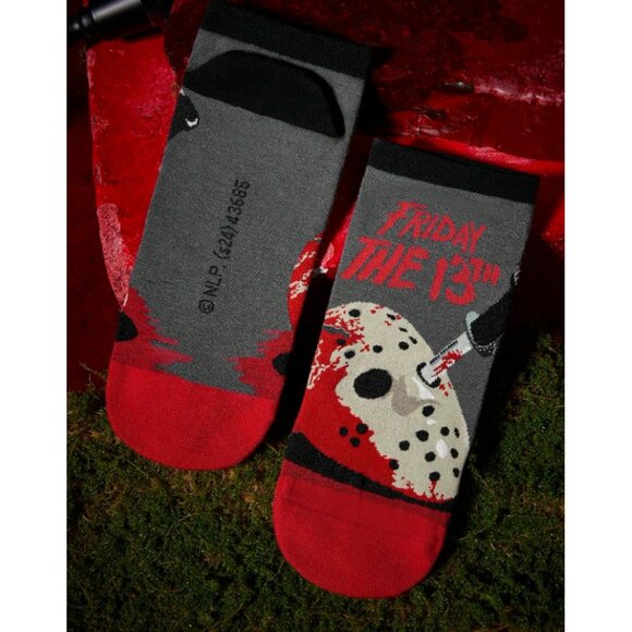 Step into Spooky Season with Friday the 13th Ankle Socks – Horror Classic Style - Picture 3 of 5